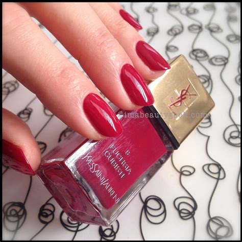 ysl fuchsia nageelack|YSL La Laque Couture .